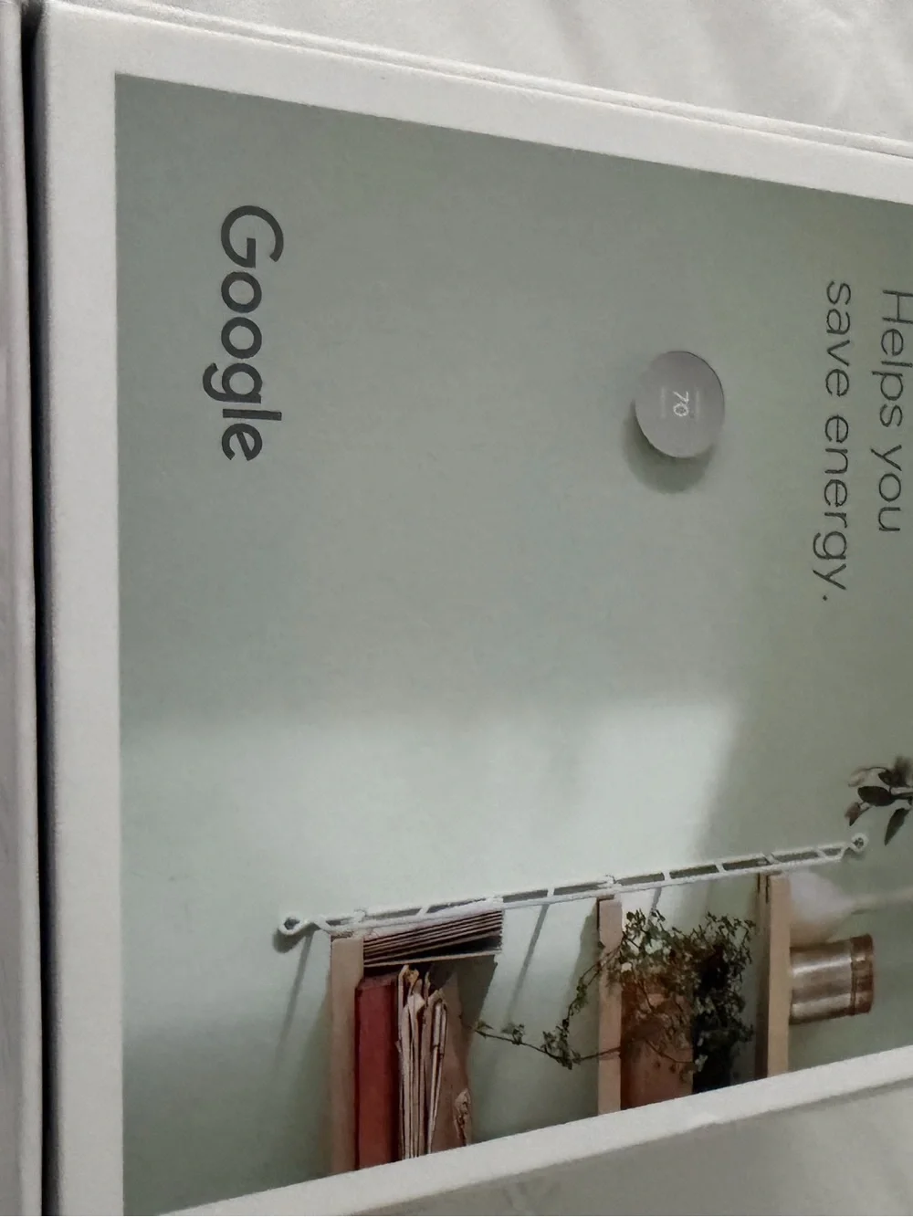 Google Nest Thermostat Silver/Gray